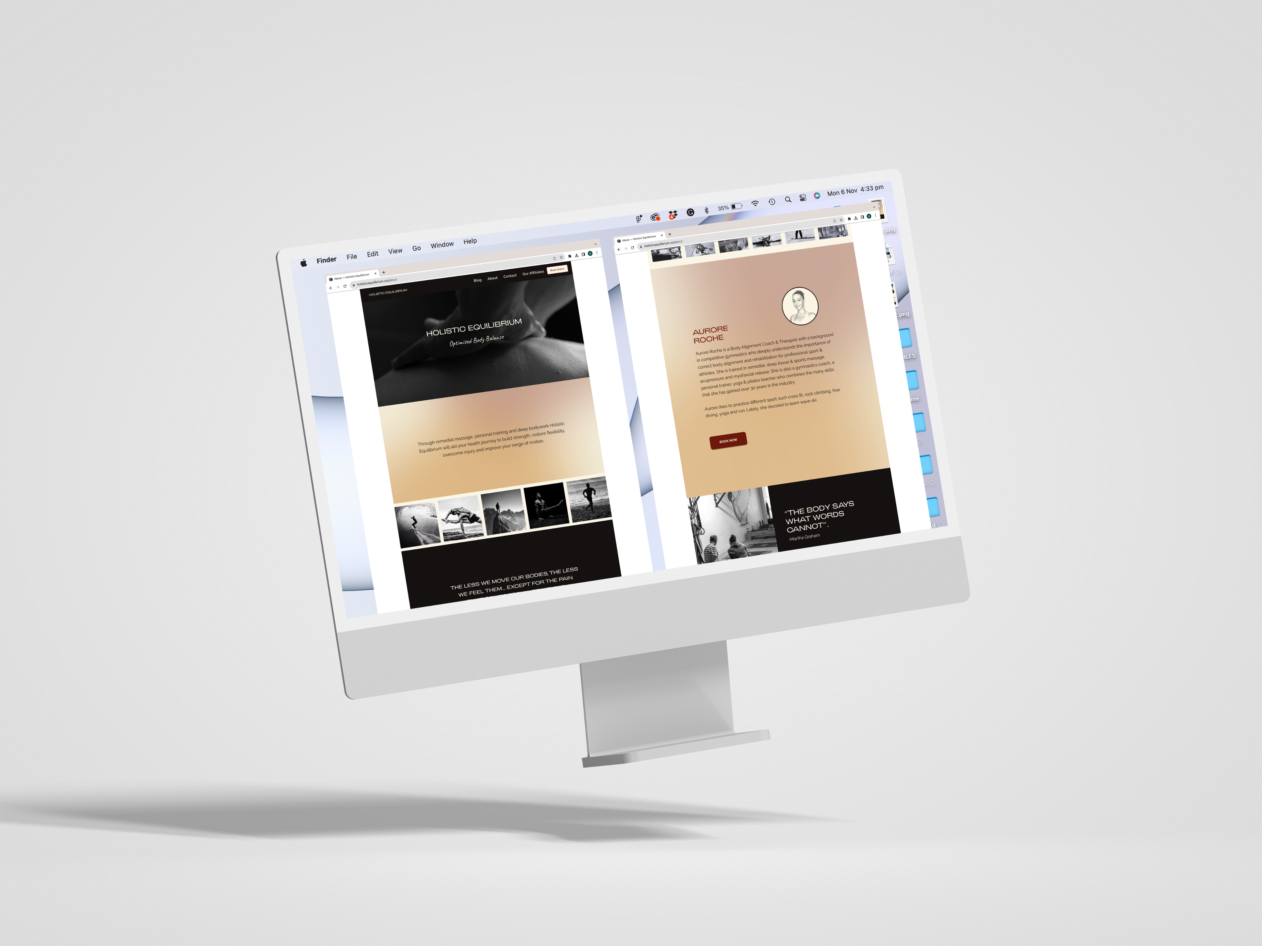 Holistic Equilibrium Web Design