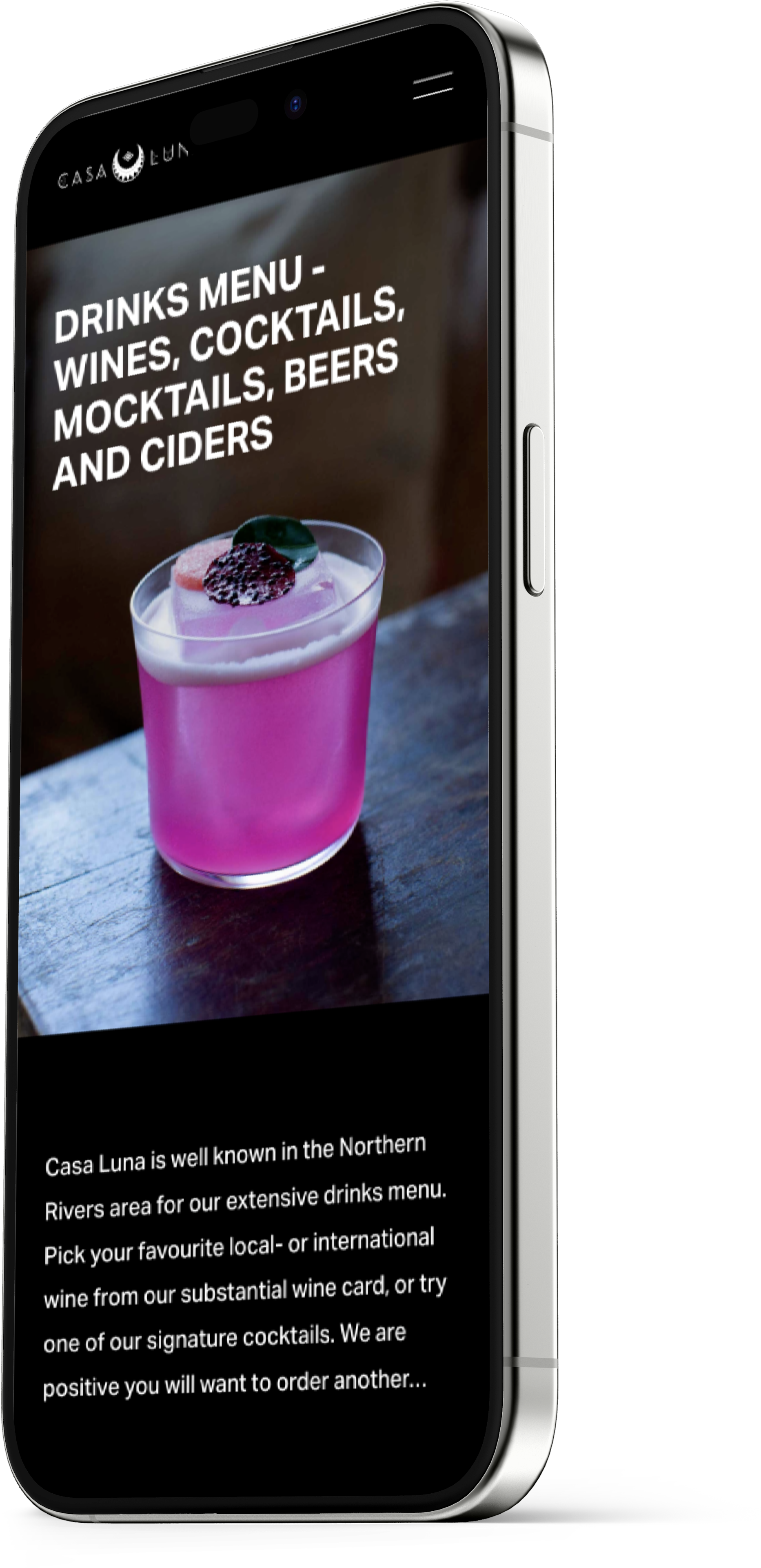 Casa Luna - Web Design